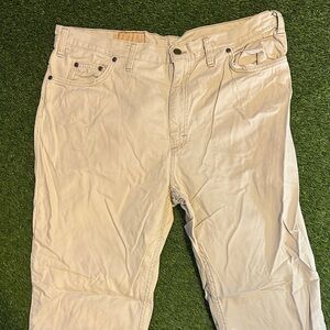 Vintage Bills Khakis Cream Casual Pants